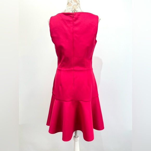 ALEXIA ADMOR Hot pink sleeveless fit and flare mini dress size M - Picture 7 of 14